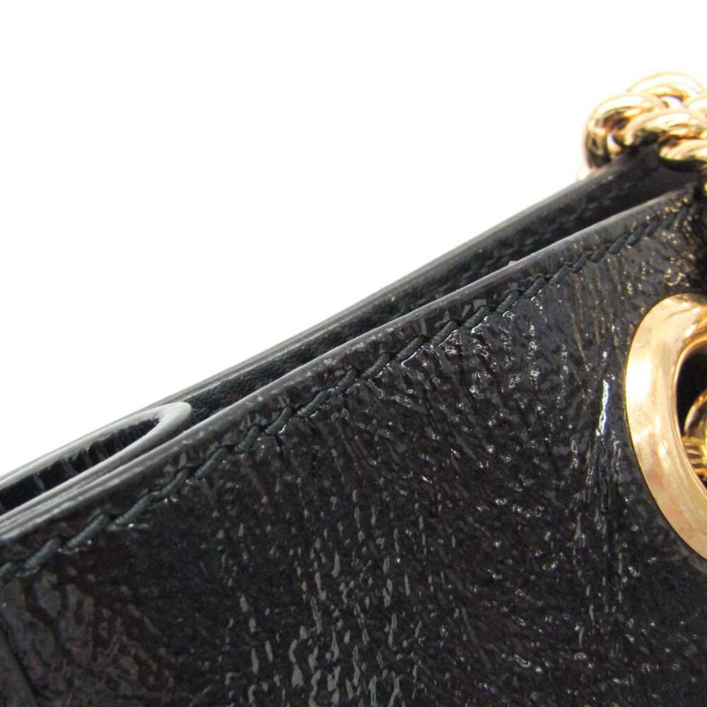 GUCCI Black Leather Shoulder Bag - Picture 9 of 13